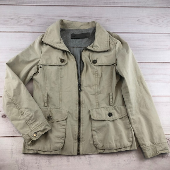 Zara Jackets & Blazers - ZARA Basic Jacket Khaki Medium (#255)